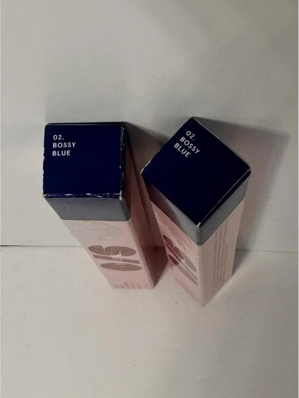 2x ONE/SIZE Point Made Waterproof Liquid Eyeliner Pen 02 BOSSY BLUE .03oz Full